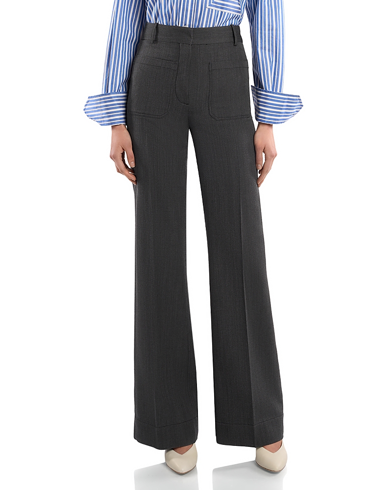 Victoria Beckham Alina Wool Trousers