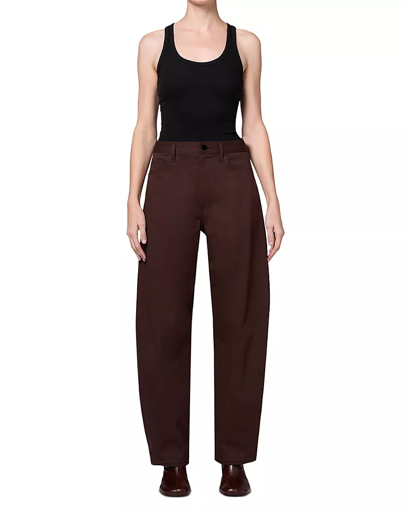 Agolde Luna Tapered Curved Trousers