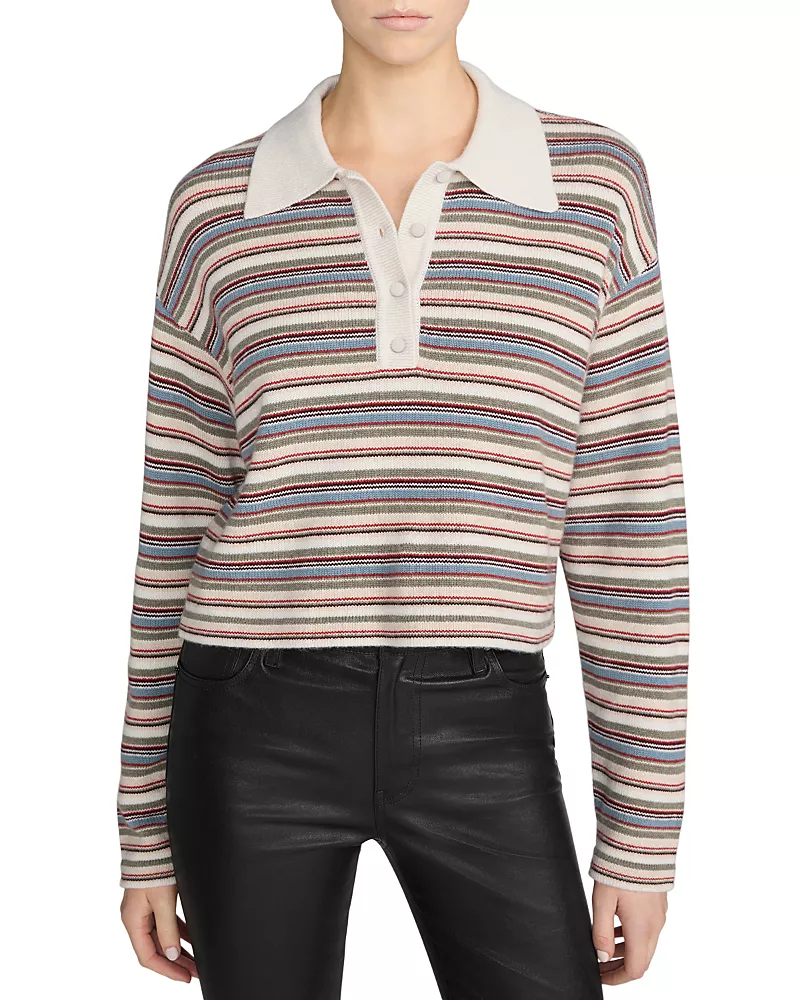 Frame The Quad Wool & Cashmere Polo
