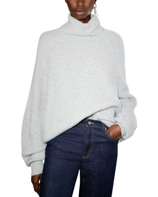 Mcotempra Wool & Cashmere Turtleneck Sweater