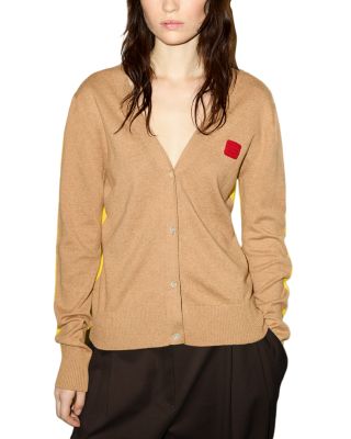 Giorno Cotton & Cashmere V Neck Cardigan