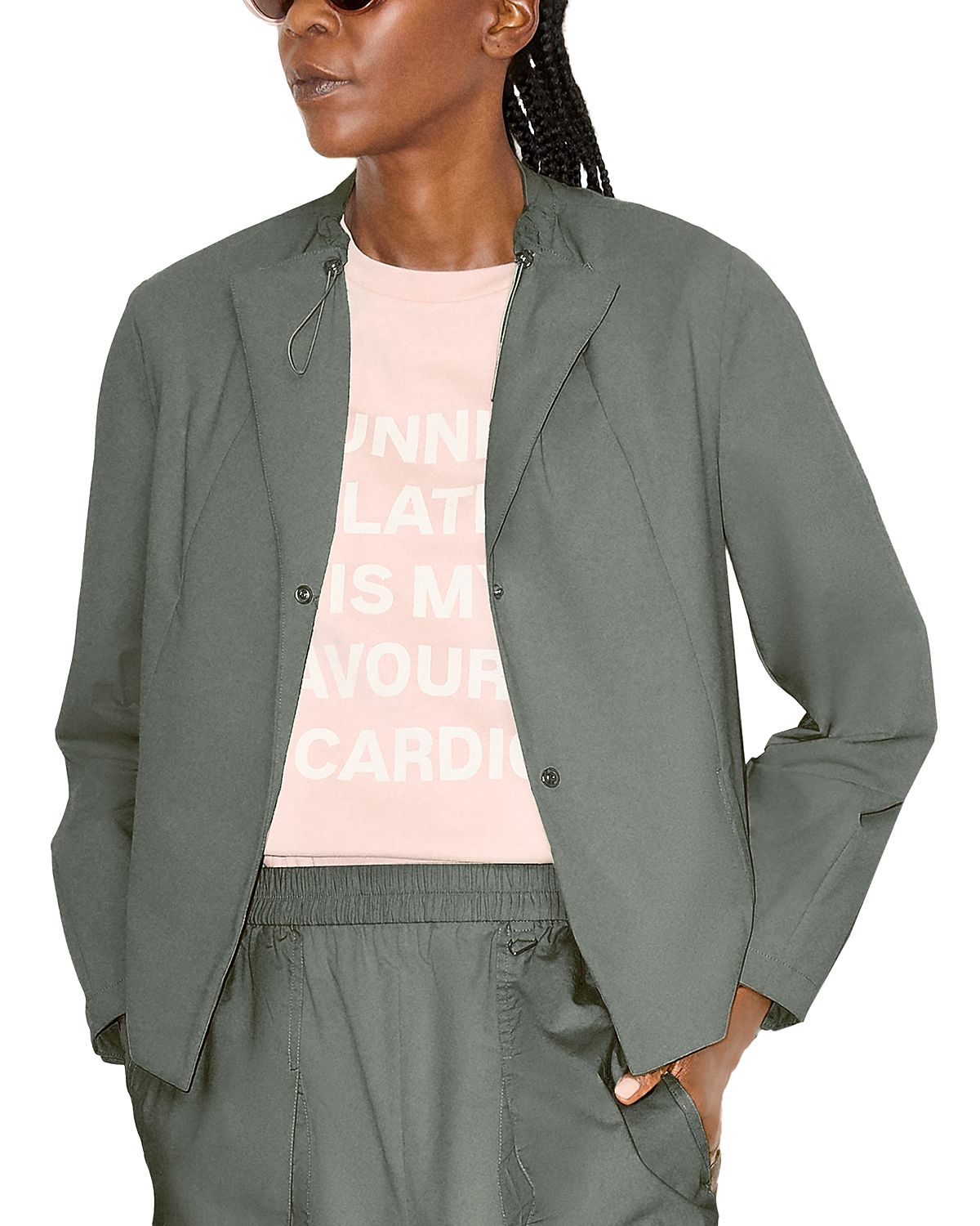 Max & Co. Camino Elasticized Neck Jacket