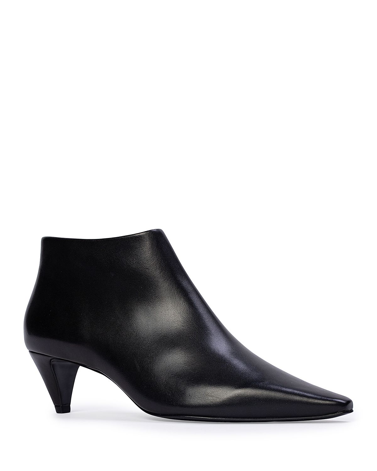 Black Suede Studio Women's Kora 50 Pointed Toe Leather Boots