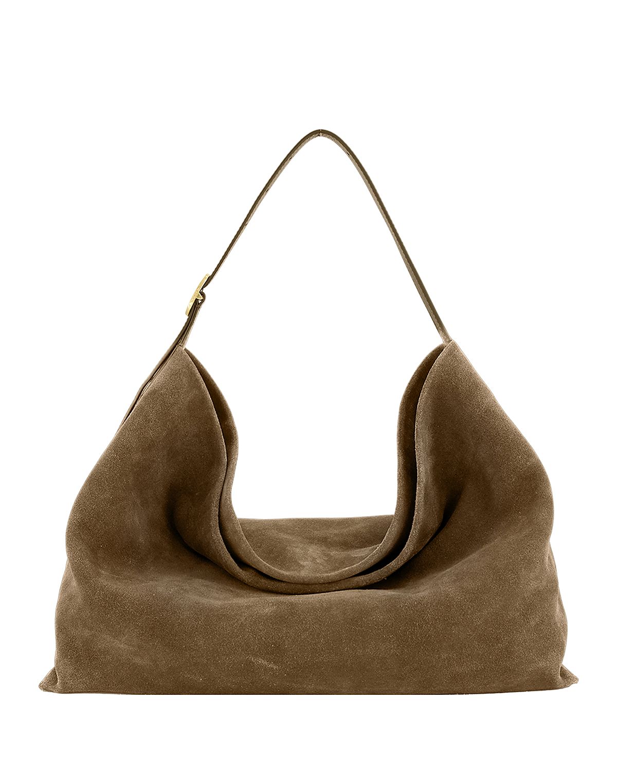 Vince Medium Suede Hobo Bag
