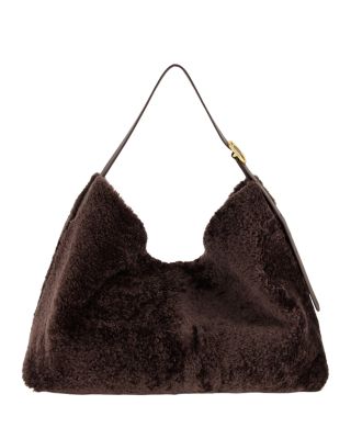 Medium Shearling Hobo