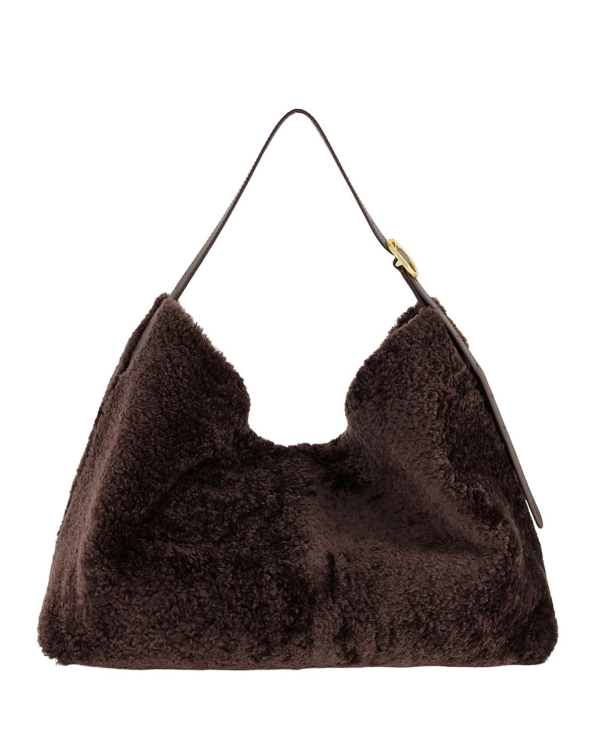 Vince Medium Shearling Hobo