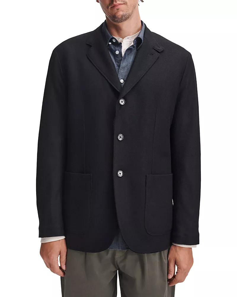 rag & bone Becker Wool Blend Knit Sport Coat