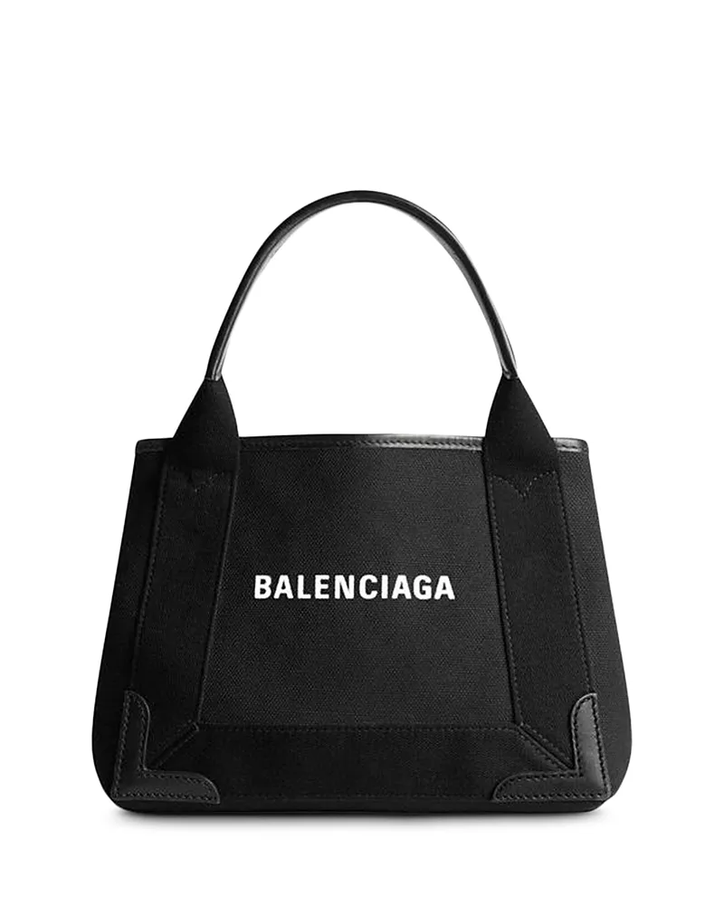Balenciaga Navy Cabas Xs