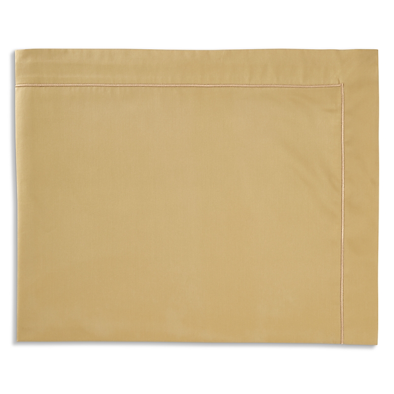 Celso De Lemos Bourdon Flat Sheet, King In Miel /bourdon