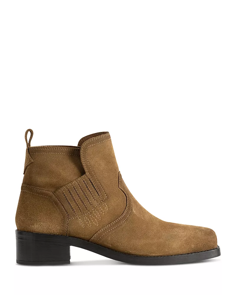 Zadig & Voltaire Women's Igata Suede Western Ankle Boots