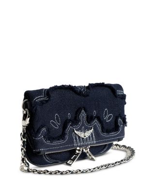 Rock Mini Western Denim Clutch