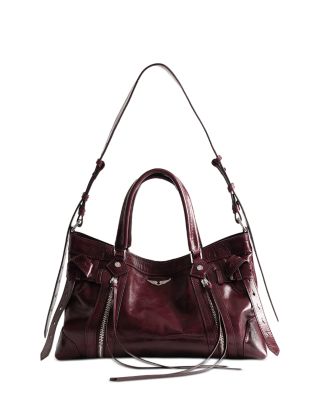 Madison Vintage Patent Leather Shoulder Bag