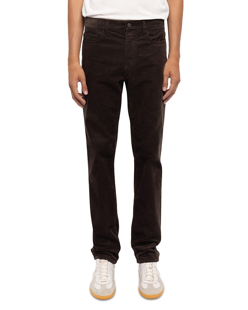 Zadig & Voltaire Steeve Cotton Stretch Velvet Corduroy Slim Fit Pants