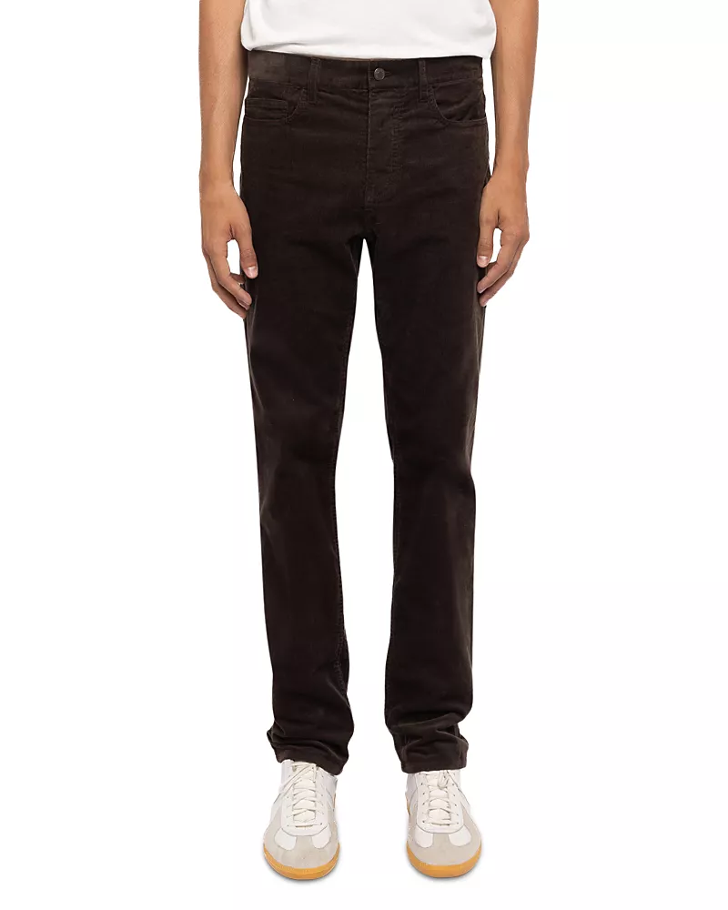 Zadig & Voltaire Steeve Cotton Stretch Velvet Corduroy Slim Fit Pants