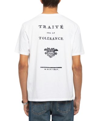 Tommy ZV Cotton Logo Crewneck T-Shirt
