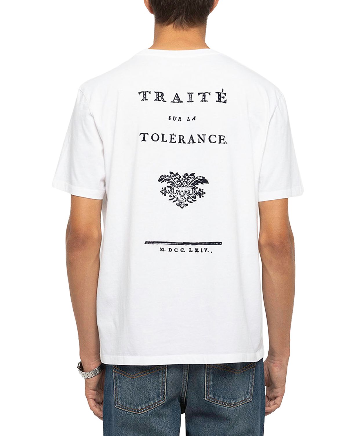 Zadig & Voltaire Tommy Zv Cotton Logo Crewneck T-Shirt
