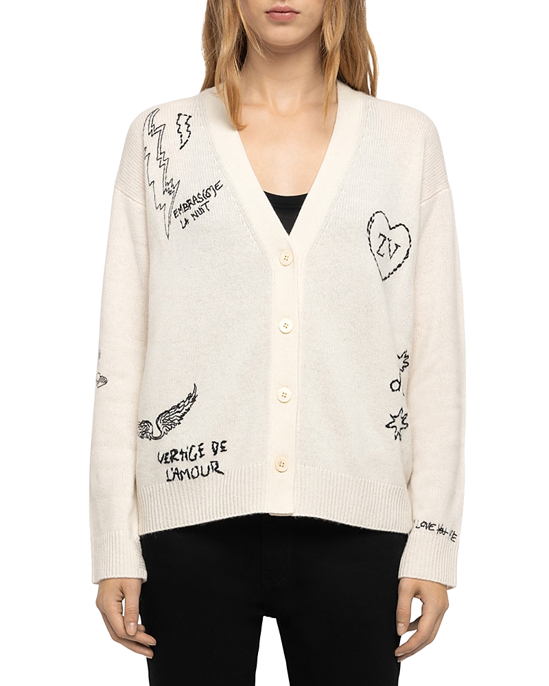 Zadig & Voltaire Mirkaz Cashmere Cardigan