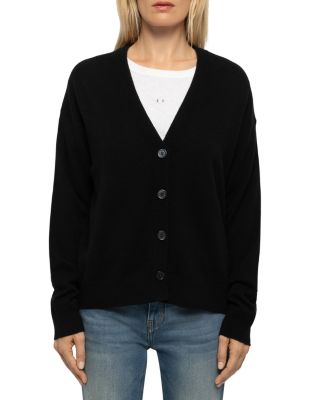 Zadig & Voltaire Mirkaz Cashmere V Neck Cardigan