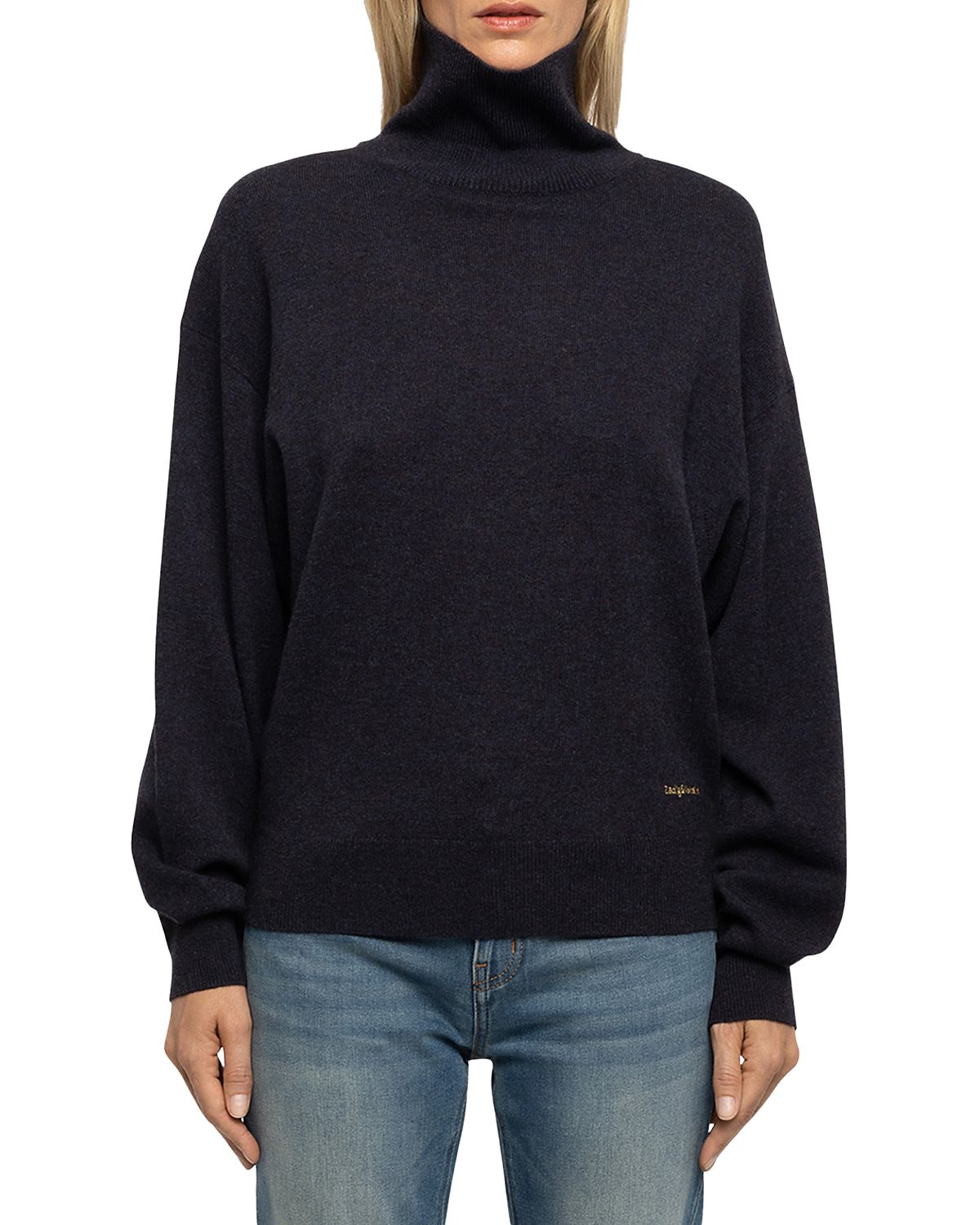 Zadig & Voltaire Souly Wool & Cashmere Turtleneck Sweater