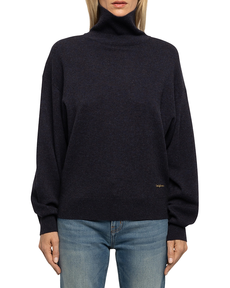 Zadig & Voltaire Souly Wool & Cashmere Turtleneck Sweater