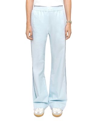 Cotton Blend Drawstring Pants