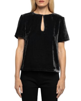 Tchai Velvet Top