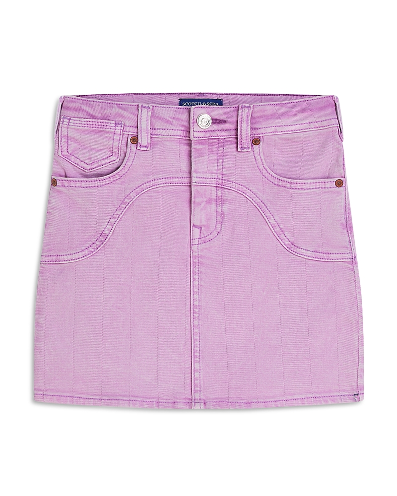 Scotch & Soda Girls' Denim Mini Skirt - Little Kid, Big Kid