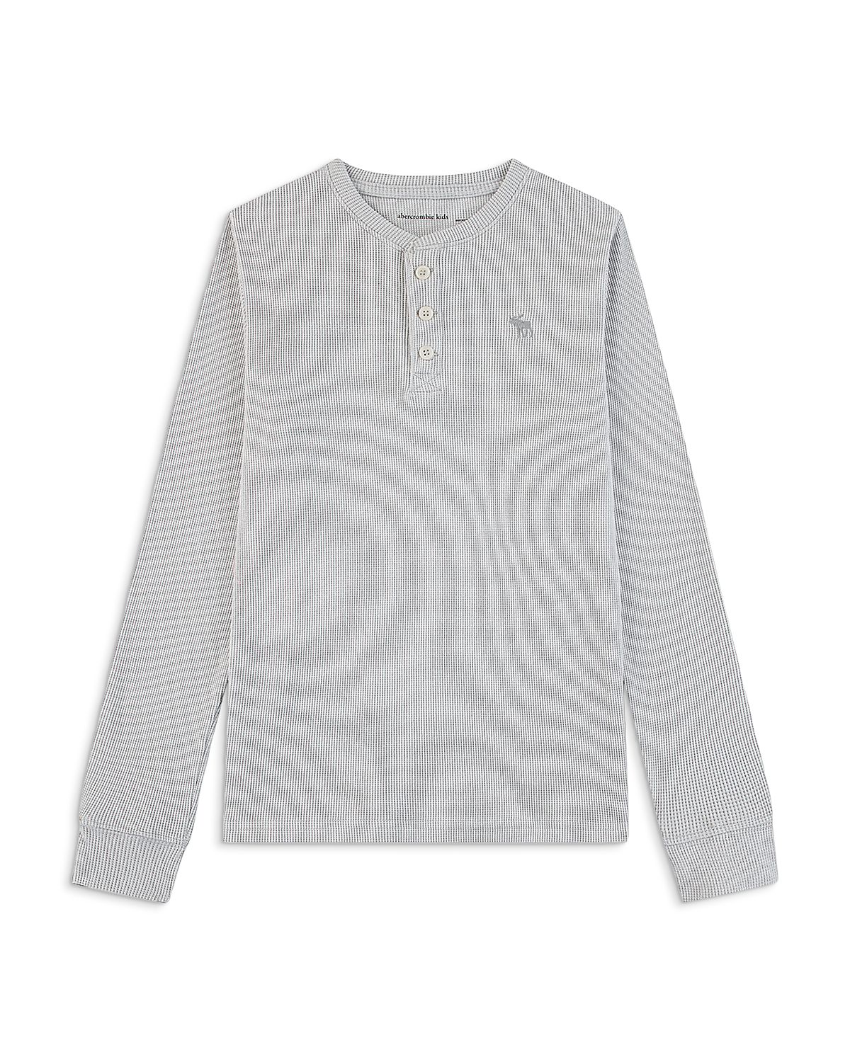 abercrombie kids Boys' Clean Waffle Knit Top - Big Kid