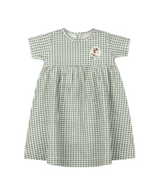Girls' Gingham Owl Collection Short Sleeve Dress - Little Kid, Big Kid