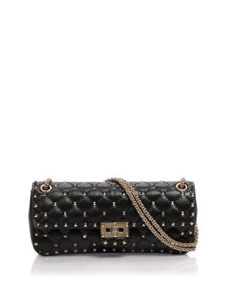 Rockstud Small Quilted Leather Shoulder Bag
