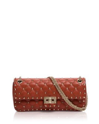 Valentino Garavani Rockstud Small Quilted Leather Shoulder Bag