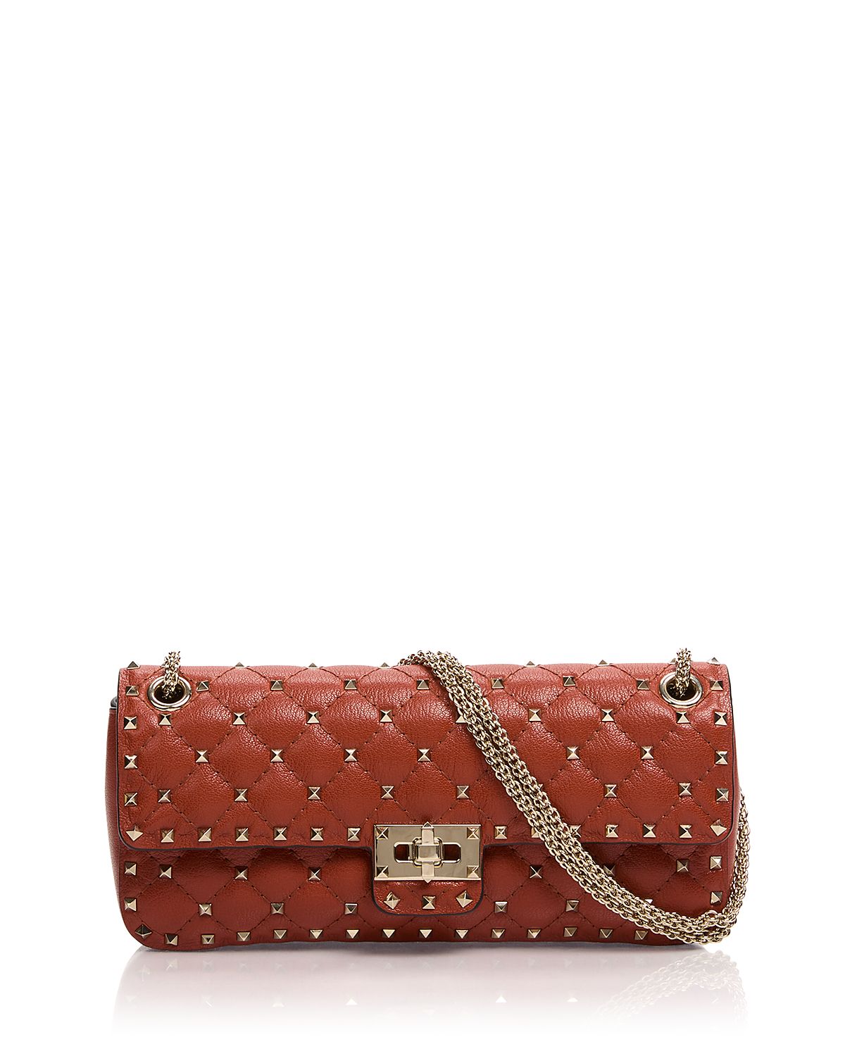 Valentino Garavani Rockstud Small Quilted Leather Shoulder Bag