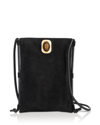 Tether Suede Crossbody Bag