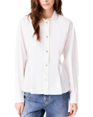 Choulou Cotton Tie Back Shirt