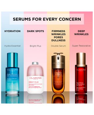 Clarins DOUBLE SERUM® To Firm, Smooth, Boost Radiance & Refine