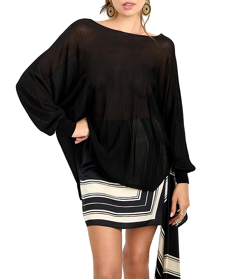 Trina Turk Long Sleeve Vino Pullover