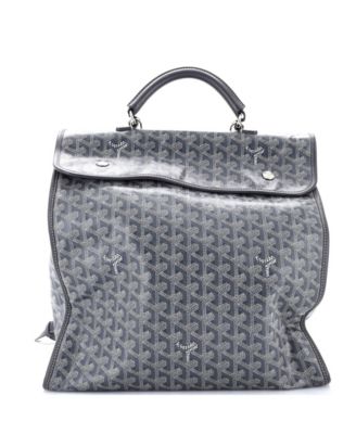   Saint Leger Briefcase Backpack Coated Canvas