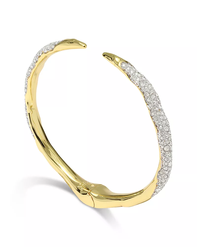 Alexis Bittar Solanales Crystal Spear Cuff Bracelet