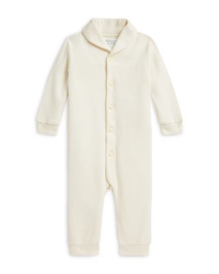 Boys' Fleece Shawl Collar Coverall - Baby