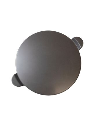  Glazed Cordierite Pizza Stone with Handles, 15.9" L