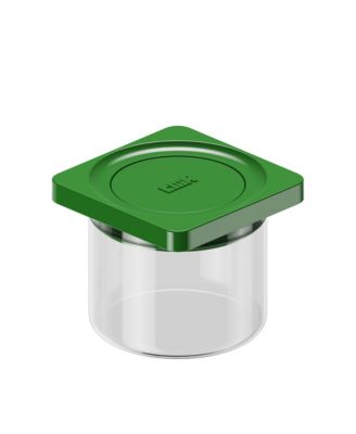  Press Glass Small Food Storage Canister