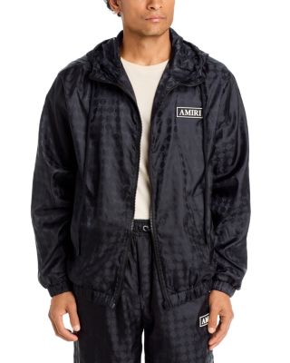 Regular Fit Ma Quad Monogram Logo Nylon Windbreaker