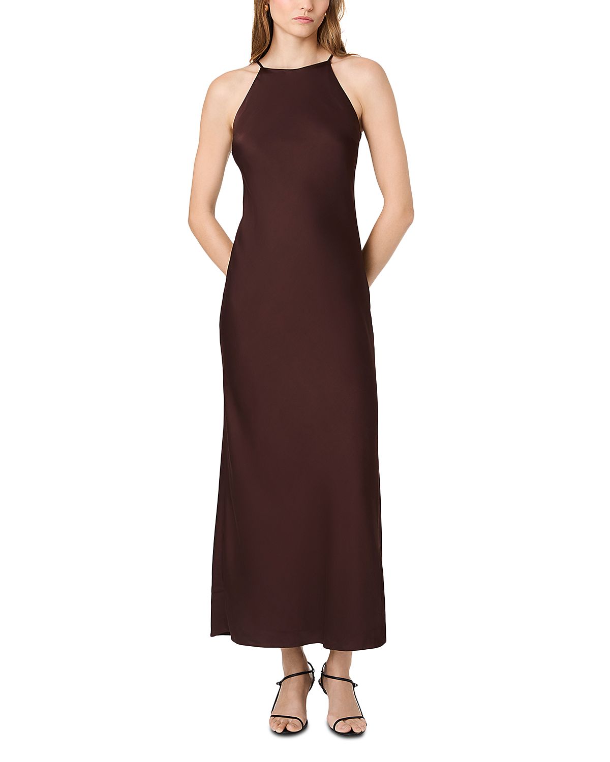 French Connection Ennis Satin Maxi Dress