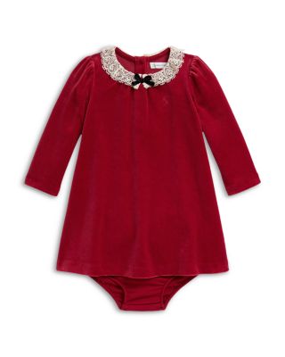 Girls' Velour Dress & Bloomer Set - Baby
