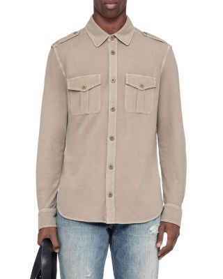 Foley Cotton Blend Pocket Shirt