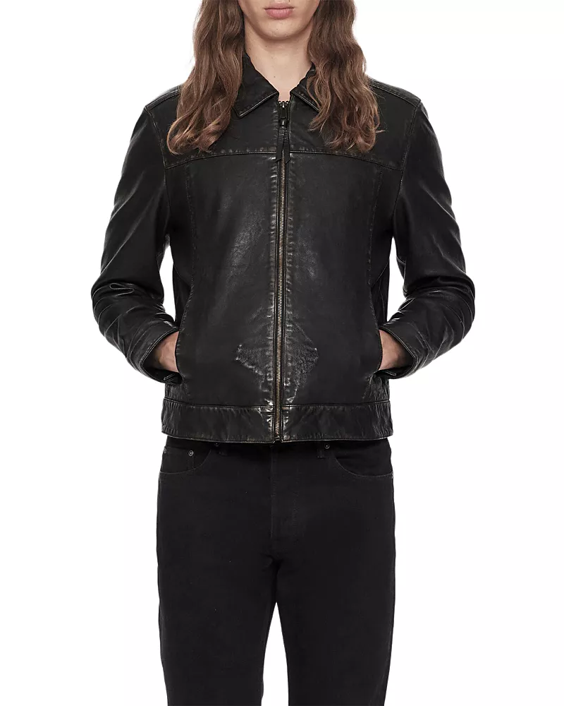 Allsaints Oakland Leather Jacket