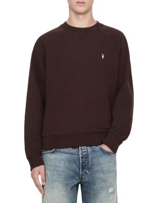 Harlow Cotton Ram Skull Crewneck Sweatshirt