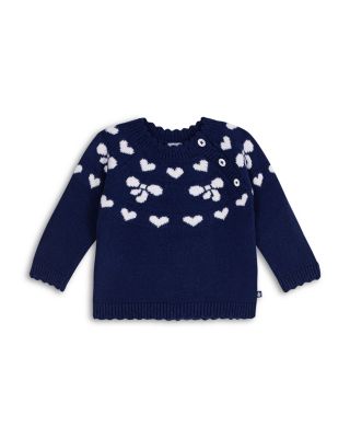 Girls' Knit Scalloped Sweater - Baby
