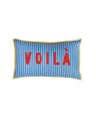 Rajpath Embroidery Cushion, 20"L x 12"W