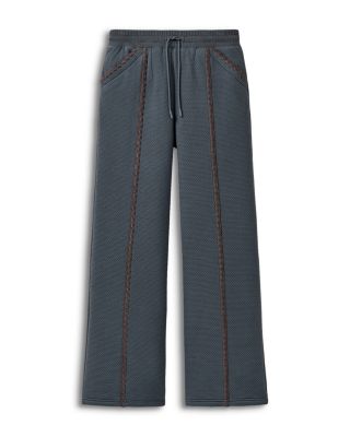 Dina Shell Stitch Wide Leg Pants